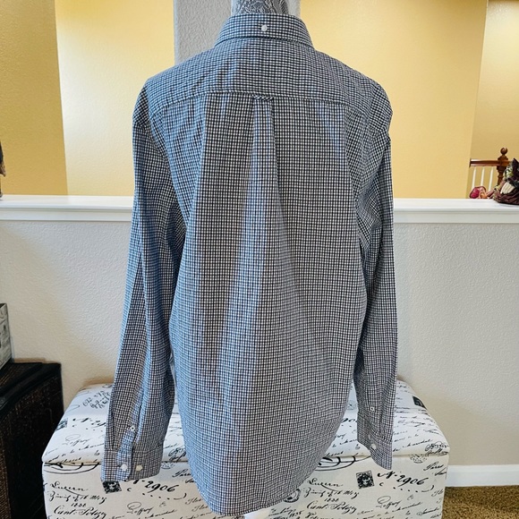 🐧 Original Penguin Men's Long Sleeve Gingham Button Down Shirt 👔 - Picture 3 of 4